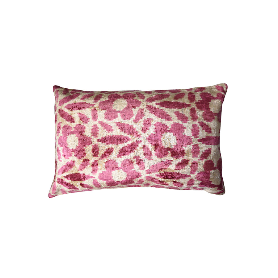 Fuchia Flower Cushion