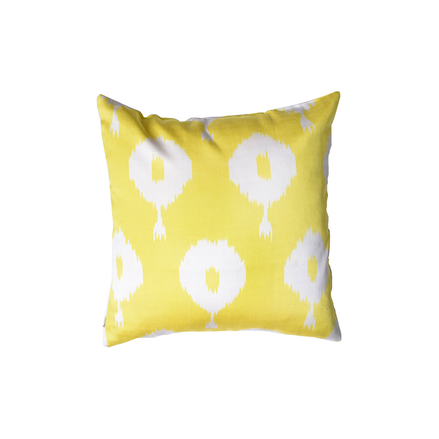 Sunshine Patterned Silk Cushion