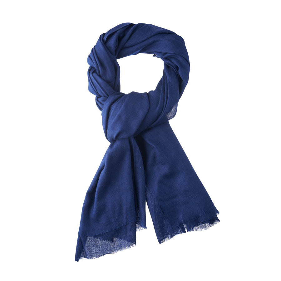 Shawl Scarf Navy